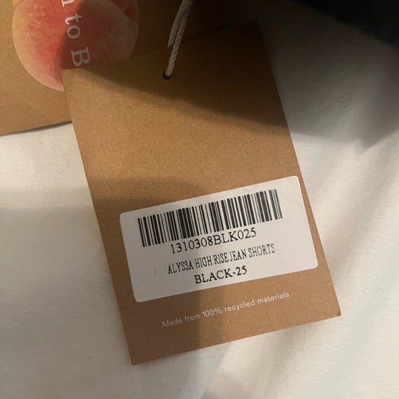 Reformation Alyssa high rise Jean shorts - Picture 2 of 4